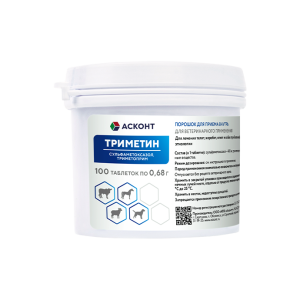 Триметин таб. 100таб/банка "Асконт" 1/96