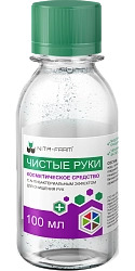 Чистые руки 0,05% 100мл со спрей-насадкой "Нита" 1/50 снят с производства